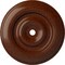 Ekena Millwork Classic Medallion (Canopies up to 8 1/4"), 44 1/2"OD x 4"ID x 4 "P, Burnished Mahogany Crackle CM44CLBMC - alternate 1